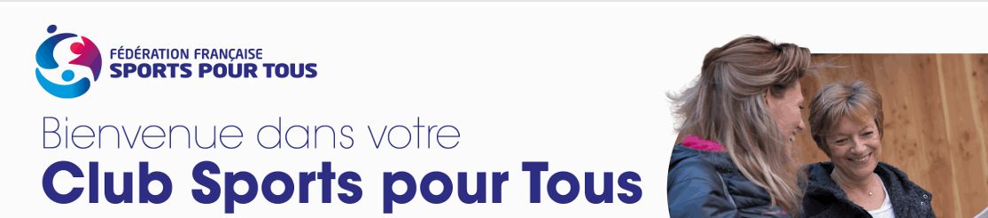 La fédération de sport pour tous souhaite la bienvenue à Tous Au Sport éditions
